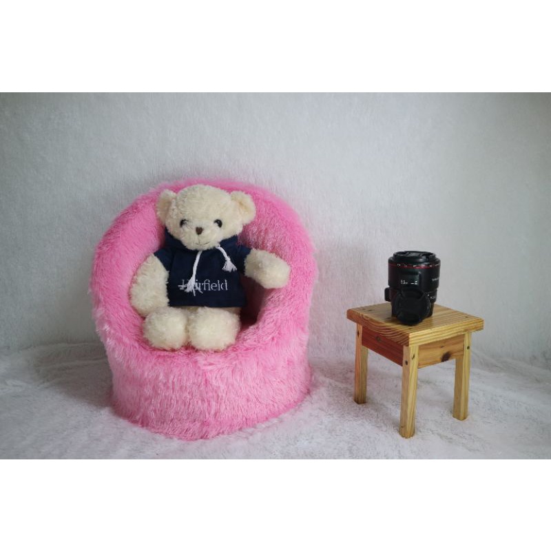 Sofa Bayi, Sofa Pose newborn, Kursi Baru Lahir, Sofa Bayi untuk Dudukan, Studio Foto Bayi Latar pink