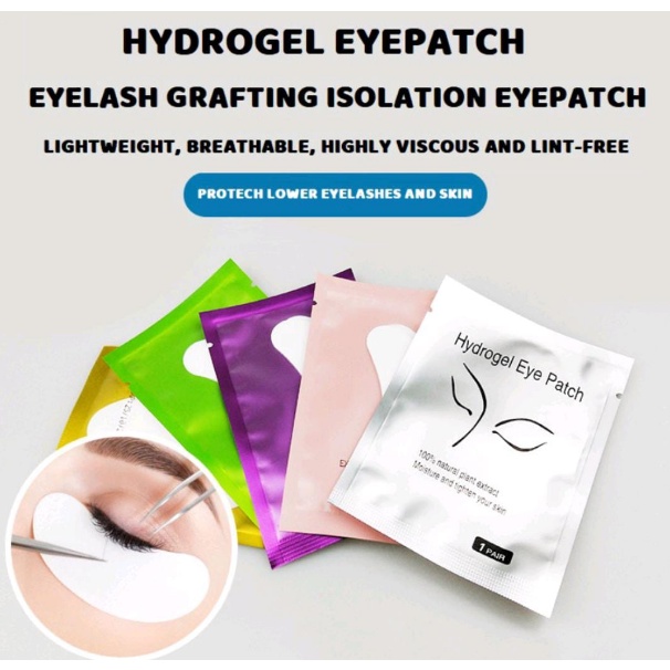 Hydrogel Eyepatch Eyepad Eyelash Extension 1 Pasang Eye Patch Pad Lash Lashes Eyelashes Hydropatch Tanam Alis Bantalan Bawah Bulu Mata Tatakan Dingin Masker Mask