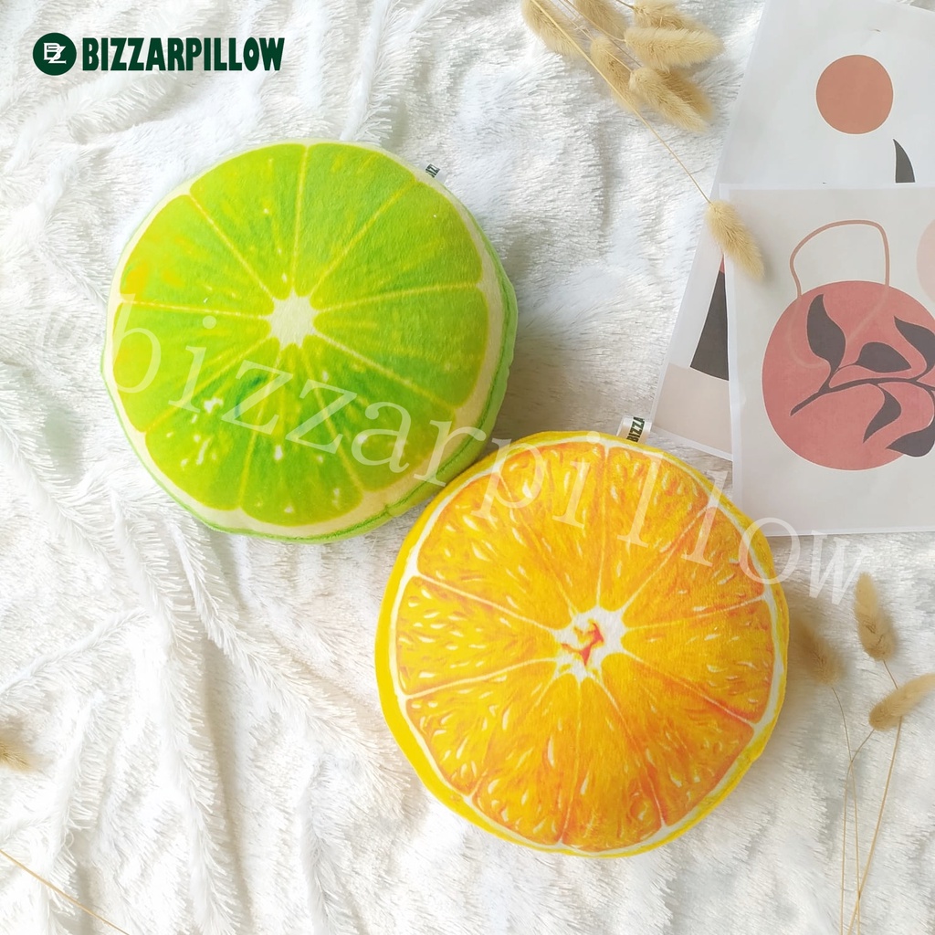 BIZZARPILLOW PAKET BANTAL BUAH SIZE S ISI 6PCS  BZ345