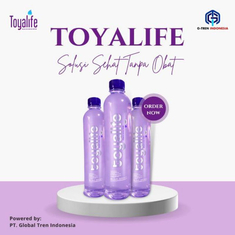

Air Toyalife Bisa menyembuhkan Segala Macam Penyakit. 1 Dus Isi 12 Botol Toyalife
