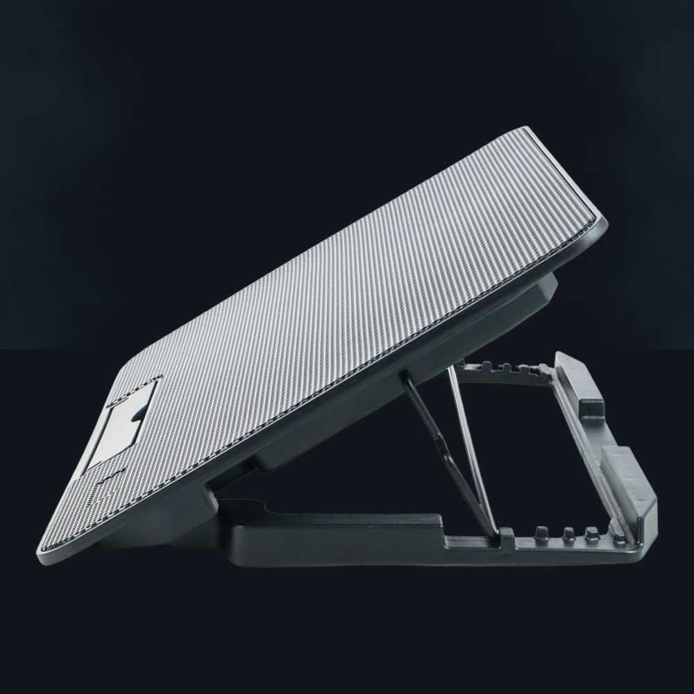 Coolingpad Laptop 14inch 6 Fan Adjustable Speed - Notebook Cooling Pad Laptop Ultra Thin Cooler 6 Fan - Pendingin Laptop - Coolingfan