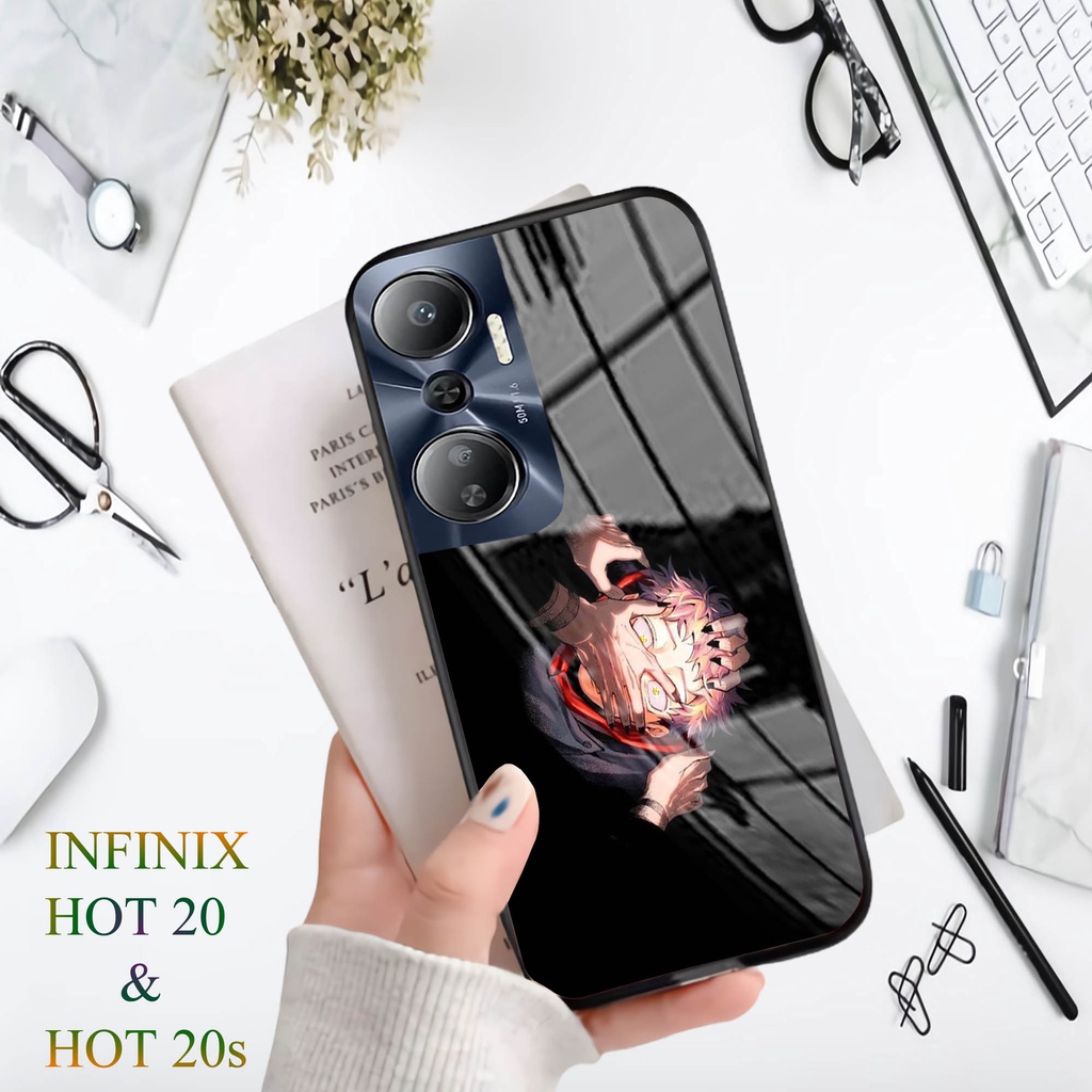 Softcase Kaca INFINIX HOT 20 HOT 20S HOT 20i- Case Handphone INFINIX HOT 20 HOT 20S HOT 20i [T92].