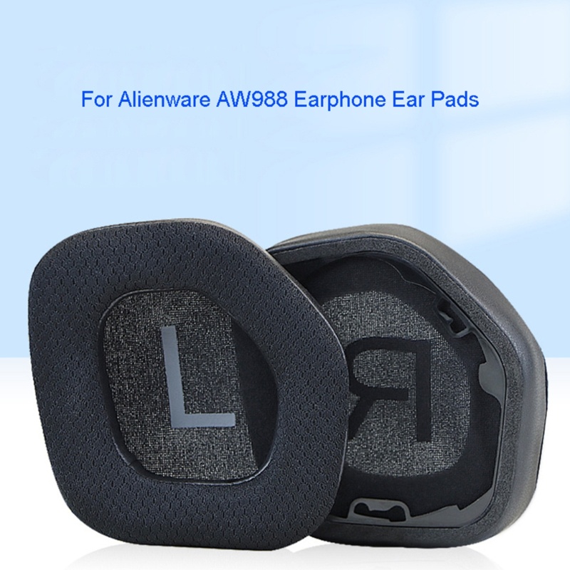 Zzz Bantalan Telinga Tahan Lama Untuk AW988 Headphone Sleeves Earmuff Mudah Diganti Bantalan Telinga Headphone Sleeves Dengan Gesper