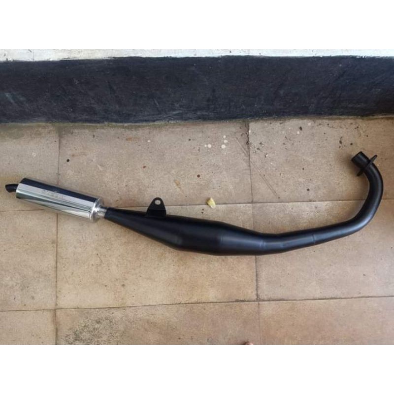 knalpot SATRIA 2TAK STANDAR RACING COPY AHM DAN VND ( BEBAS REQUEST SUARA )