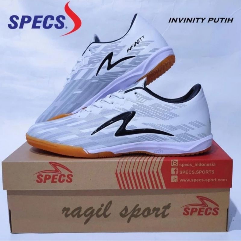 Sepatu Futsal Specs Infinity Putih