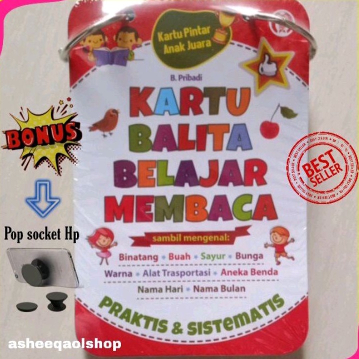 Kartu Balita Belajar Membaca/Flash cards Buah Sayur Hewan Tumbuhan Animal