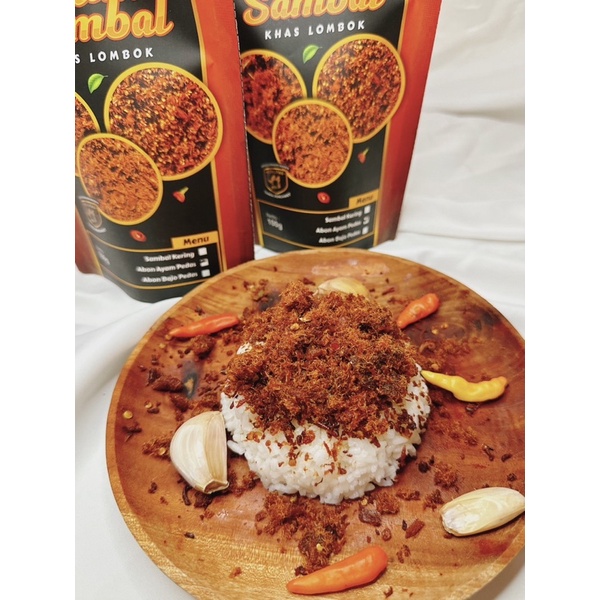 abon ikan asin pedas