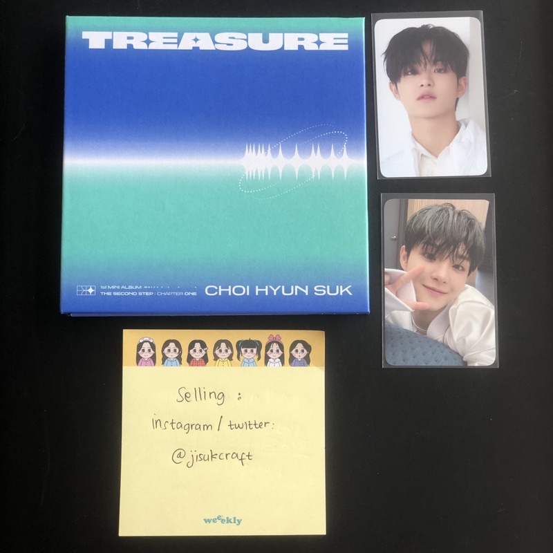 [BACA DESKRIPSI] Album Treasure The First / Second Step Treasure Effect Japan ver / YGX