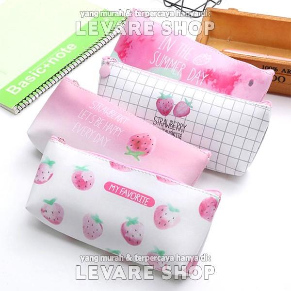 

DO525 Tempat Pensil K Pencil Alat Tulis ATK Unik - Strawberry