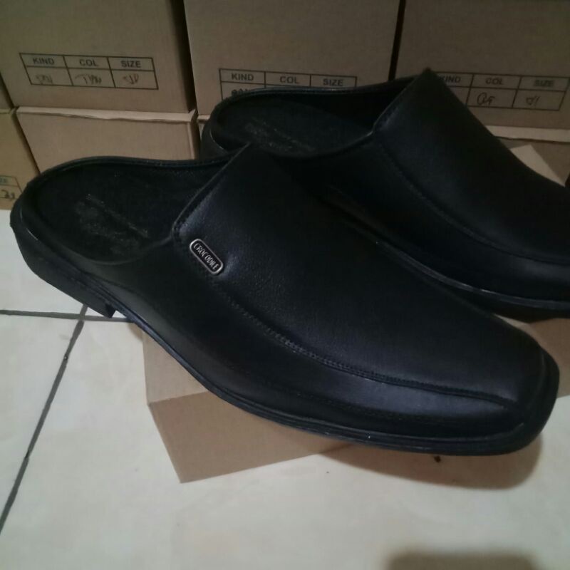 ( Promo )sepatu sandal pria bahankulit sentetis import sepatu formal kualitas import