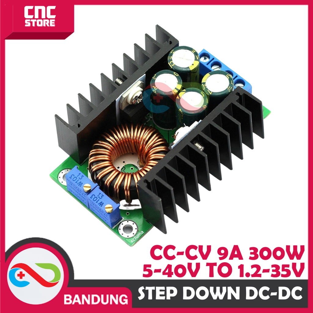 DC DC 9A 300W STEP DOWN CC CV BUCK CONVERTER 5-40V TO 1.2-35V MODULE