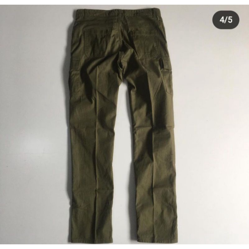 CARGO PANTS NAVY NATURAL OLIVE GREEN
