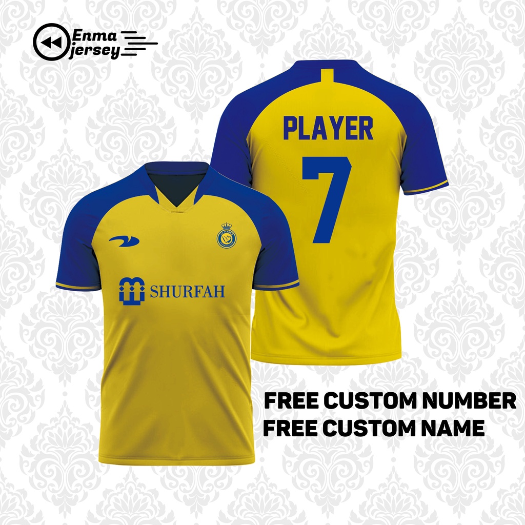 Baju Jersey Cristiano Ronaldo Al - Nassr Terbaru