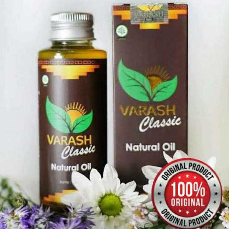 MINYAK VARASH CLASSIC NATURAL OIL 100ML ORIGINAL 100% -  FLIPTOP