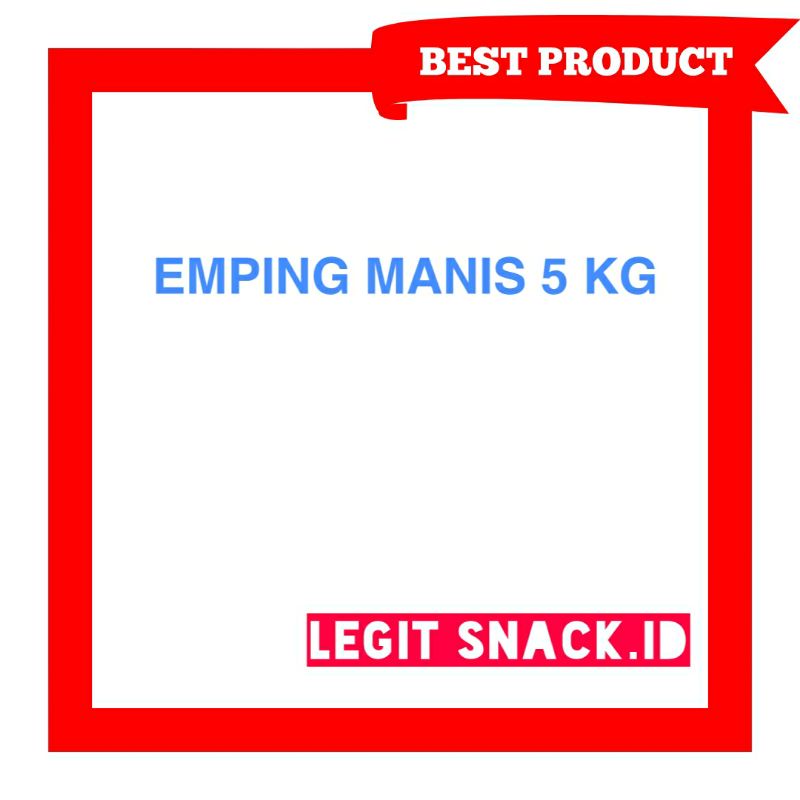 

Emping Manis 5 Kg