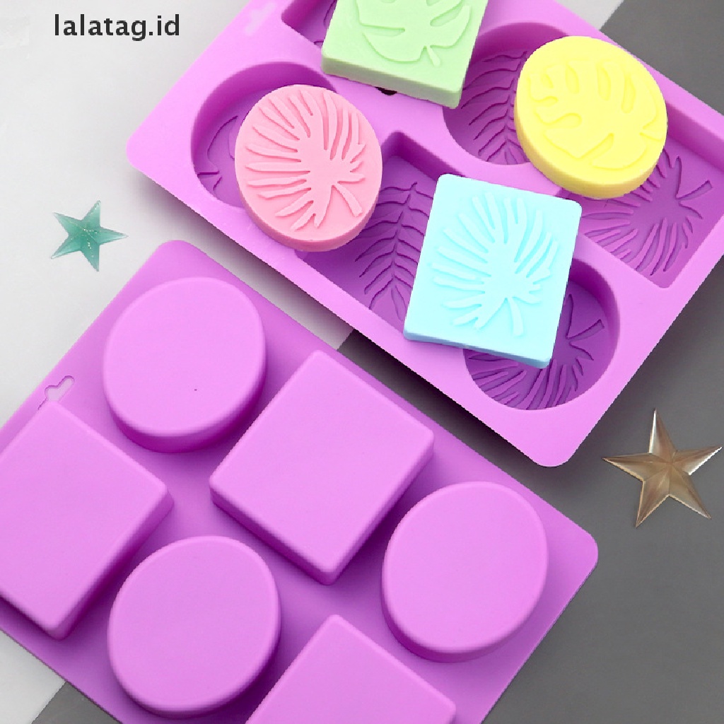 [lalatag] Palm Olive Leaves Craft Art Cetakan Sabun Silikon Palm Olive Leaf Shaped soap Mold [ID]