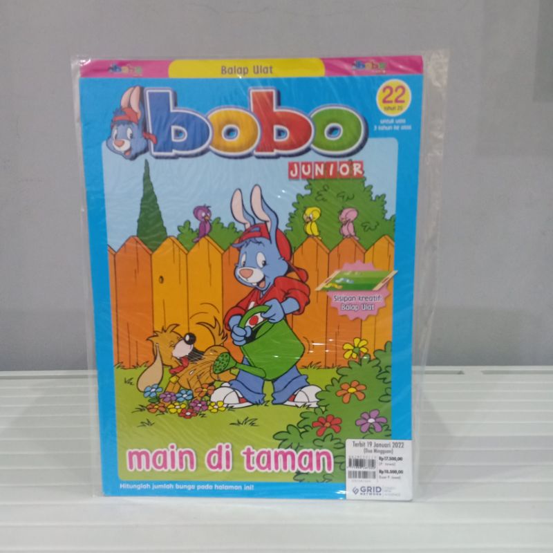 majalah bobo jr edisi 19 Januari 2022