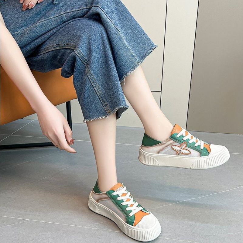 [COD] 10800 Sepatu Wanita Import STR Sneaker