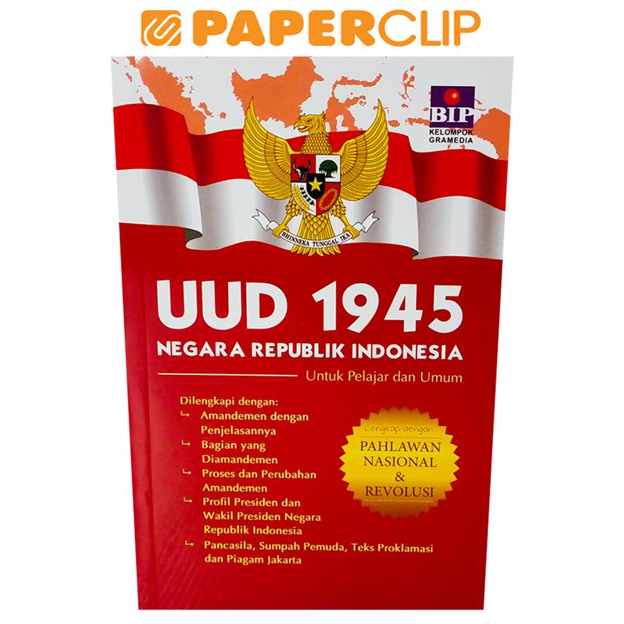 Jual UUD 1945 LENGKAP DENGAN PAHLAWAN NASIONAL & REVOLUSI Shopee