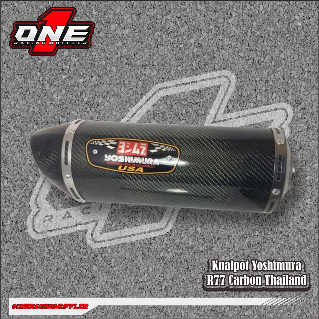 Knalpot Yoshimura R77 Carbon Thailand