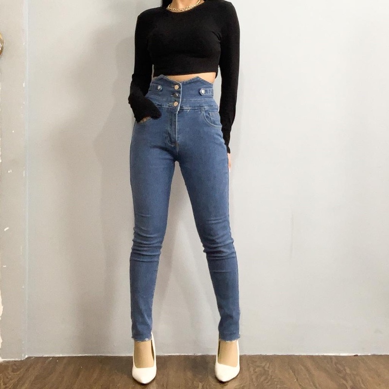 [LUXE.DLABEL]- Jeans 101 |Celana Jeans Highwaist Wanita Import Celana Panjang Jeans Highwaist Wanita Boyfriend Jeans Baggy Jeans Straight Jeans Wanita Murah Import Premium Korea