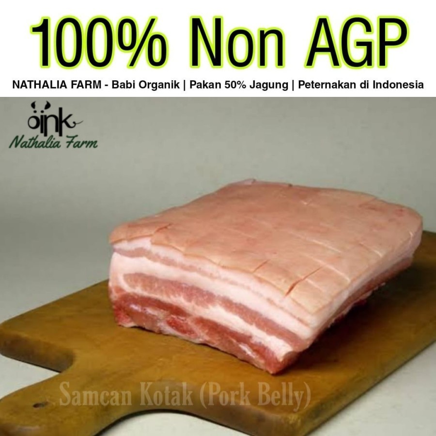 

Samcan Babi Organik / Organic Pork Belly