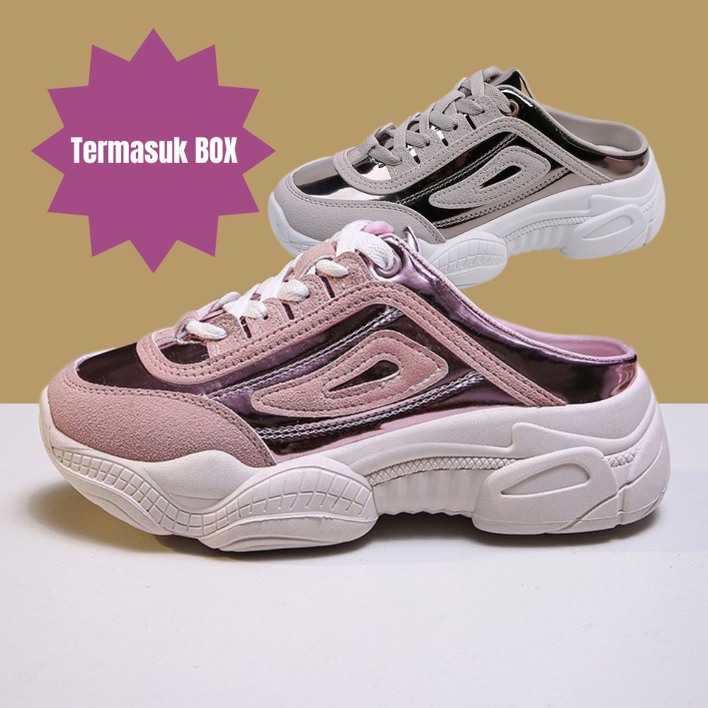 Sepatu Sneakers Wanita Korean Look Import WW001