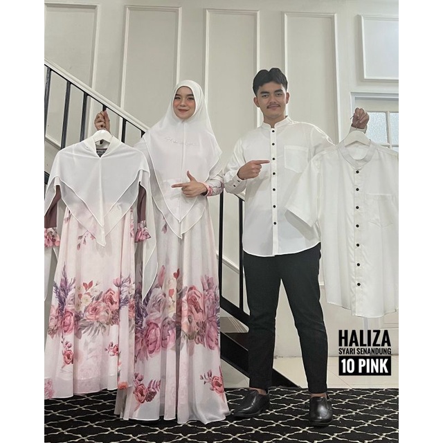 Couple set Senandung 10 series set original brand by haliza syari family set