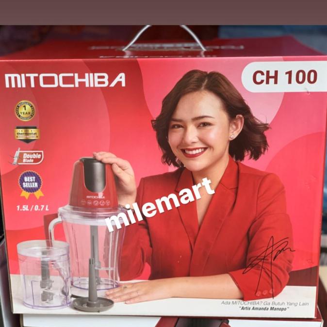 NEW Food Chopper MITOCHIBA CH100 RED RUBY