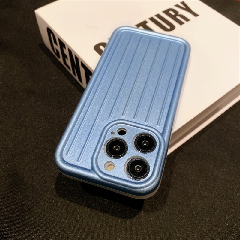 IPHONE Case Lensa TPU Vertikal Untuk Iphone11 13 12 14 Pro Max14 Plus Casing Anti Tabrak Canggih