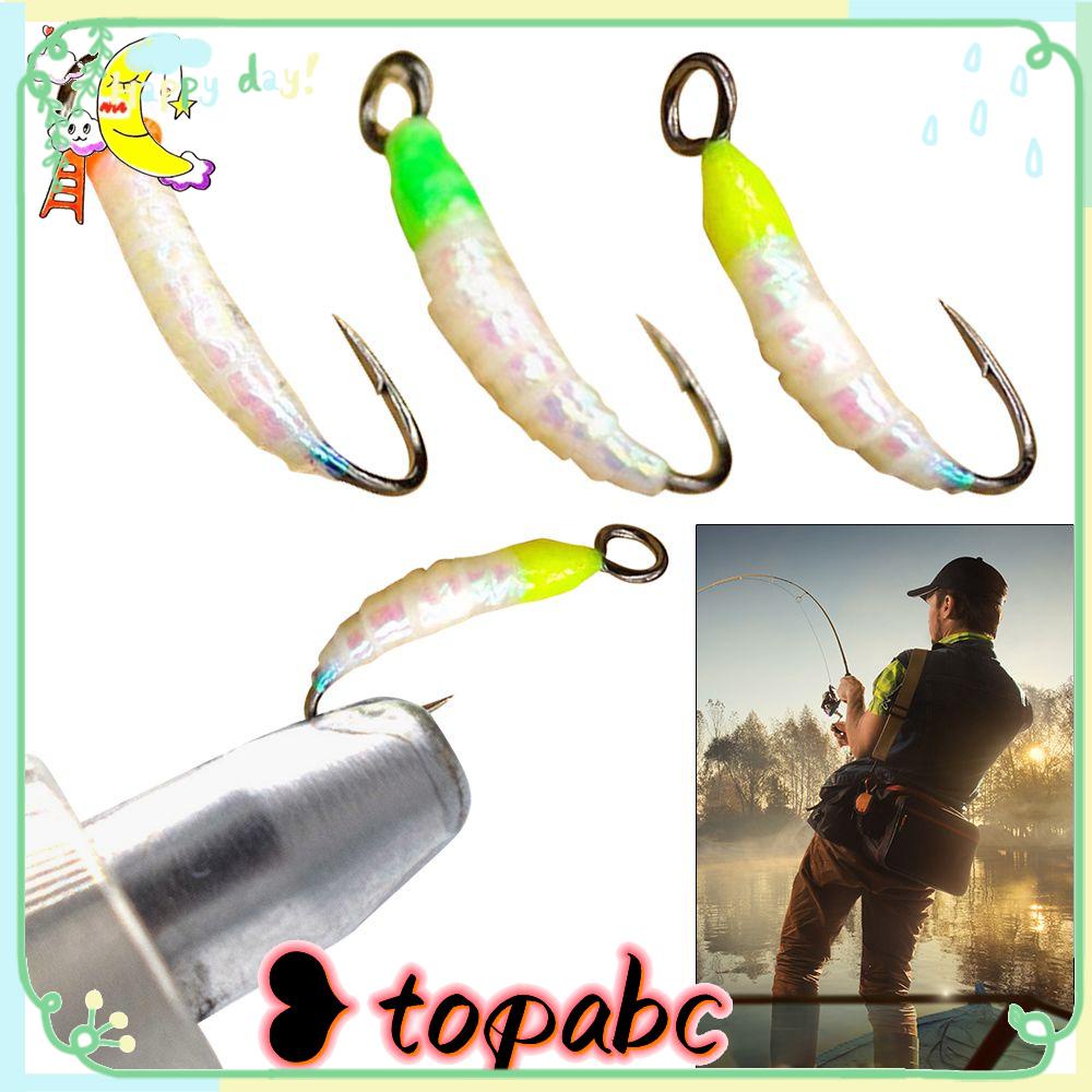 Top 5pcs Fish Scale Nymph Fly Alat Pengikat Manual Buatan Garis Putih Bahan Pengikat Mulut Kuda Fish Scale Hook