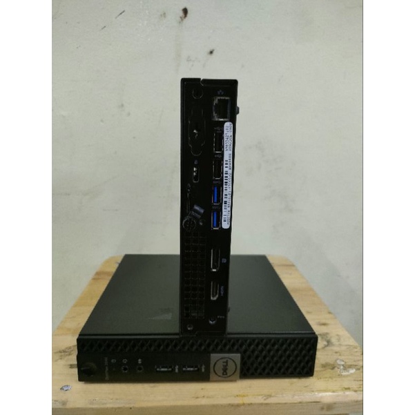 PC MINI DELL 3046 I3 6100T RAM 8 GB SSD 256 TINGGAL PAKAI
