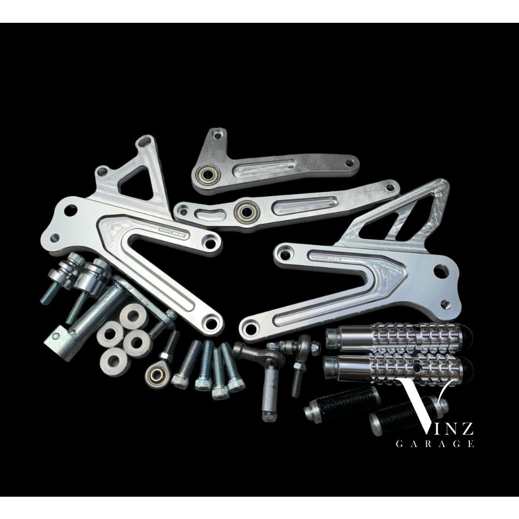 Step Underbone NGRT Ninja R / SS / RR Tipe R6 CNC Anodize / Footstep Step Underbone Ninja R SS