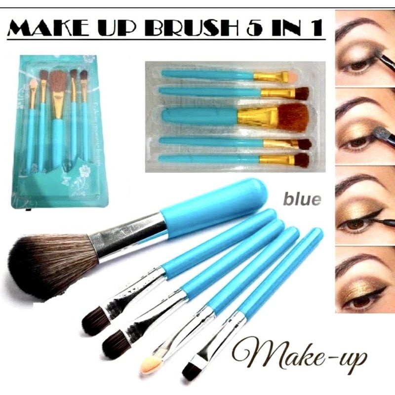 Kuas Makeup Set Kosmetic Brush Powder Eye Shadow Foundation Blusher Blending Beauty