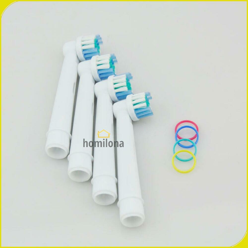 LEZHISNUG Electric Toothbrush Replacement 4 PCS for Oral-B - SB-17A