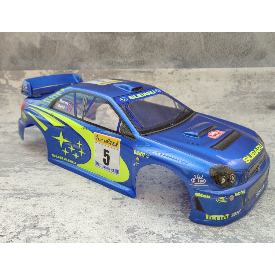 Body RC Rally SUBARU Lisensi FS Racing Skala 1/10