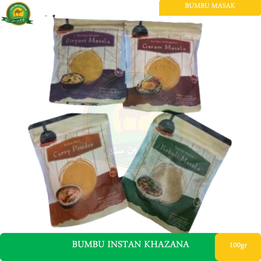

Bumbu Instan Khazana Bumbu Serbaguna 100gr