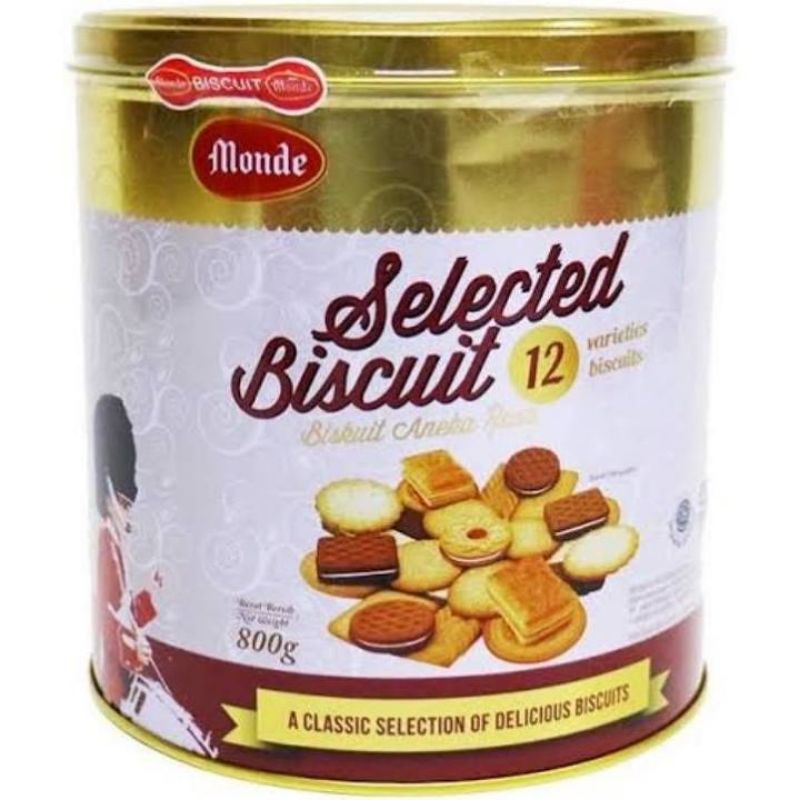 

MONDE SELECTED GOLD 800GR BISKUIT MONDE BISKUIT COKLAT SUSU MONDE PARSEL LEBARAN