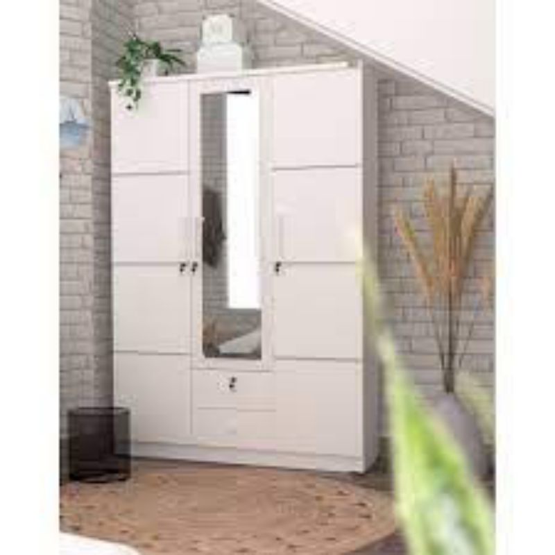 lemari LPP32LR White & Musterring stanford 180