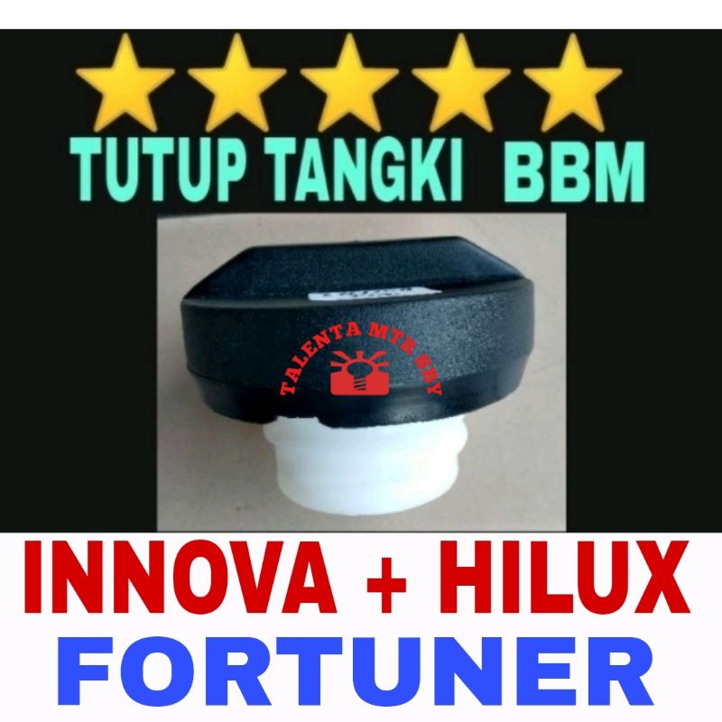 TUTUP BBM KREK KREK TANGKI BENSIN + SOLAR / DIESEL INNOVA HILUX FORTUNER / VRZ / REBORN / VIGO