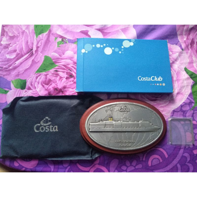 Souvenir Plaque Costa Luminosa