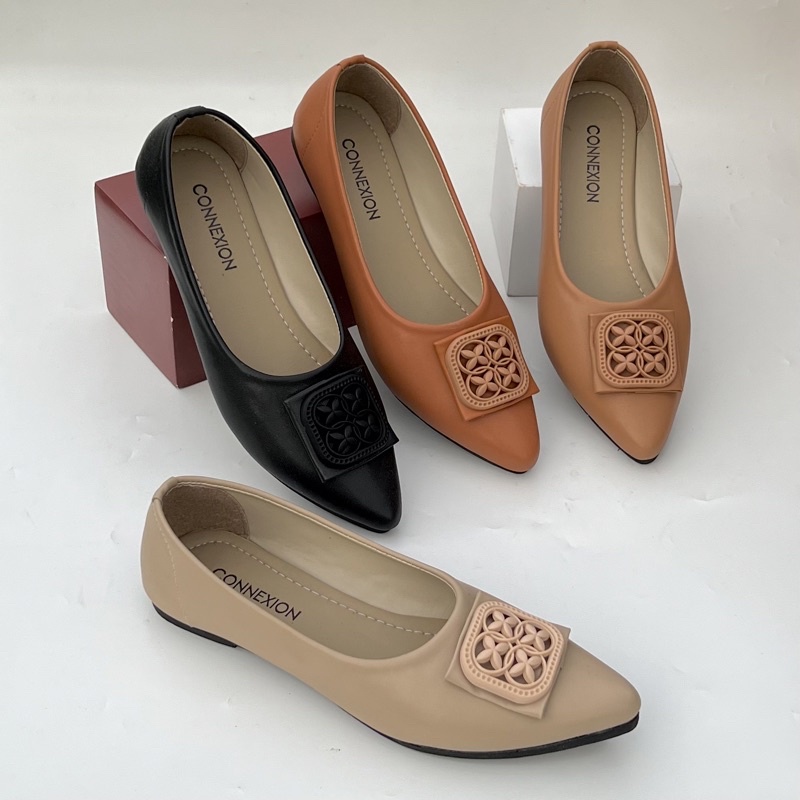 Flatshoes terbaru brand matahari sepatu wanita flat