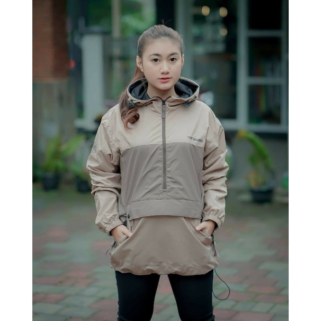 TURUN HARGA ! Jaket Cagoule Pria Wanita Waterproof Original The Bojiel / Jaket Parasut Winproof / Jaket Motor / Jaket Olahraga