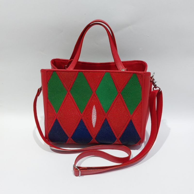 Tas Wanita Kulit Ikan Pari Sulfa