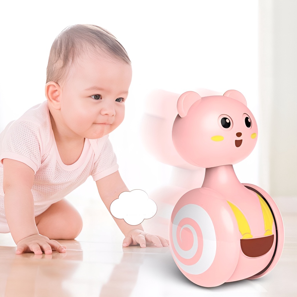 Tumbler Bear Baby | Mainan Anak Kecil Lucu &amp; Cantik | Mainan Bayi 1 Tahun 6 Bulan Laki Laki Perempuan | Mainan Terbaru 2023