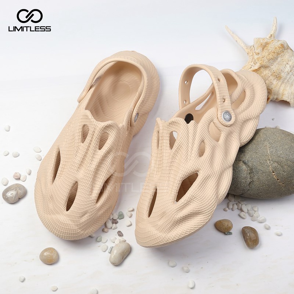 Sandal Selop Pria Casual Sepatu Sandal Slip On Pria Keren Stylist Sepatu Karet Pria Anti Air Premium Terbaru