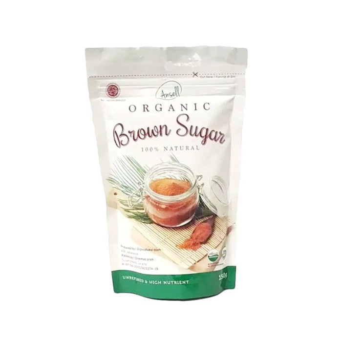 

Ansell Organic Brown Sugar / Gula Nira 150 Gr