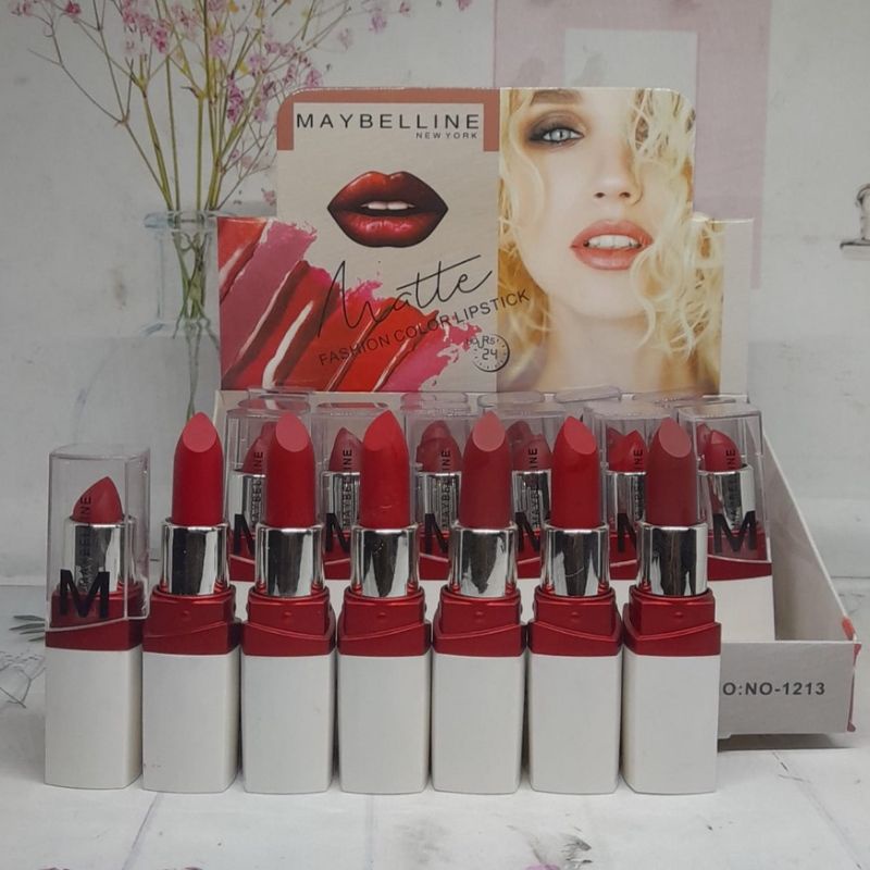 lipstik maybelin velvet 1 pcs colour super stay long lasting