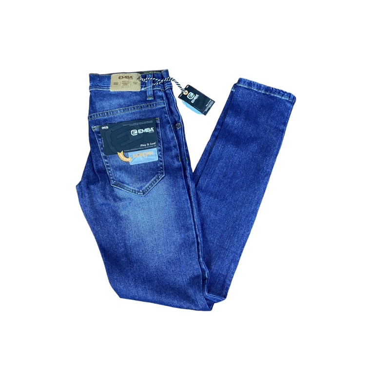Celana Jeans Pria Brand Emba / Morgan Slim / 042027 / Ramayana karawang