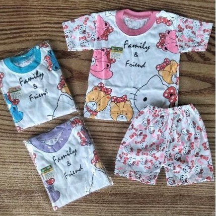 setelan baju bayi perempuan 6-18 bulan nadilla